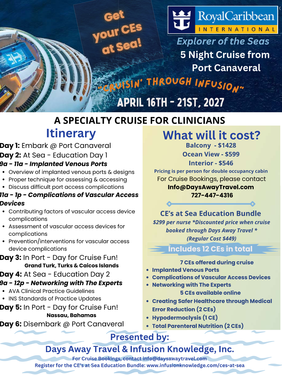 Healthcare Educational Cruise 2027